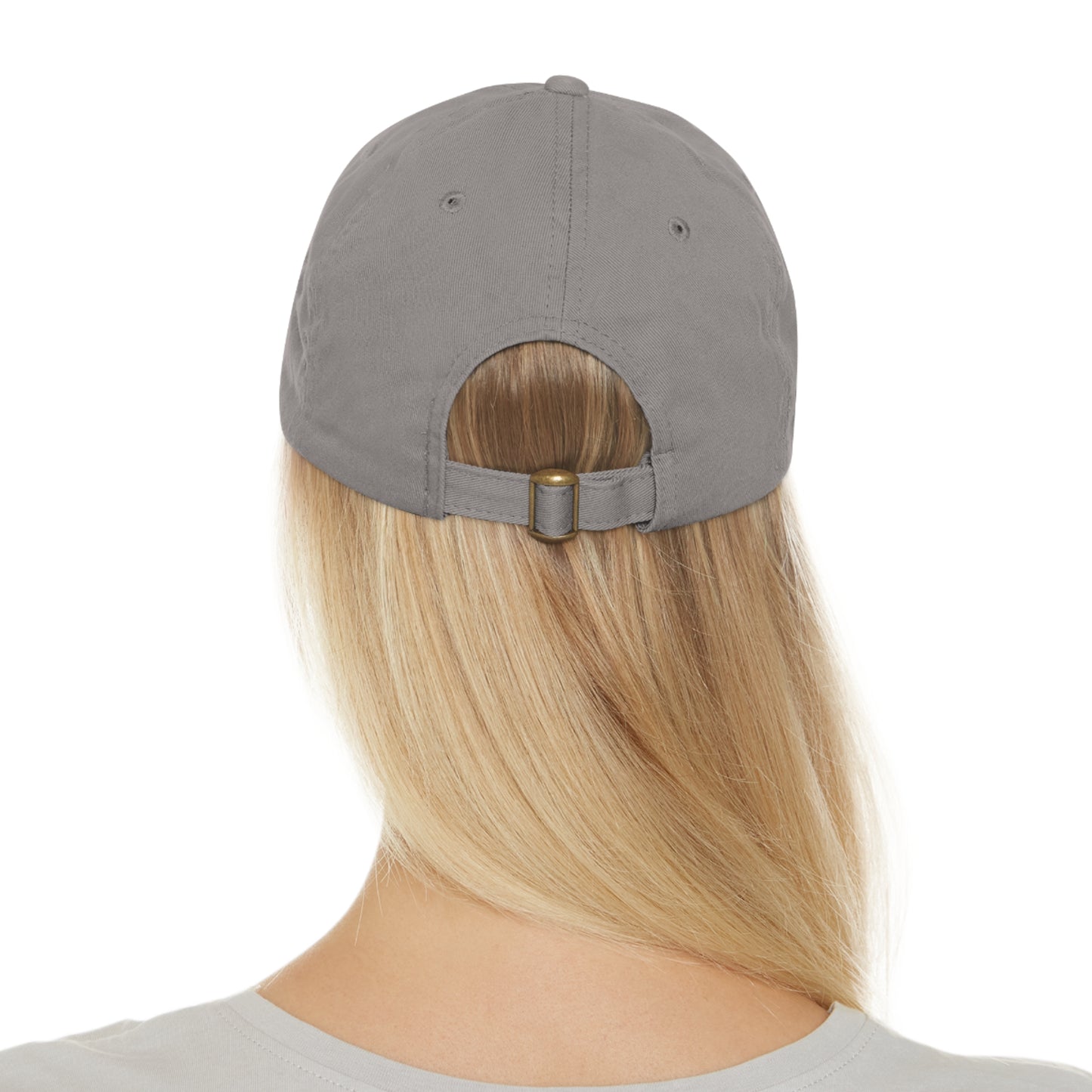 WizardWard Dad Hat with Leather Patch – Stylish Adjustable Baseball Cap for TCG Enthusiasts, Collectors, and Gamers